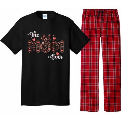 Mothers Day Best Mom Ever From Daughter Son Mom Pajama Set