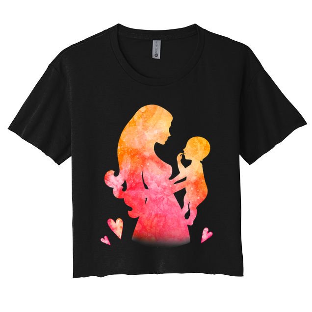 Mother's Day Baby Gift Crop Top