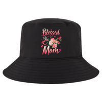 Mother's Day Blessed To Be Called Mom Butterflies And Roses Cool Comfort Performance Bucket Hat