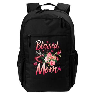Mother's Day Blessed To Be Called Mom Butterflies And Roses Backpack