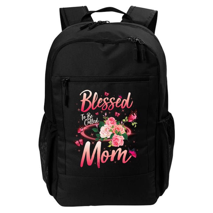 Mother's Day Blessed To Be Called Mom Butterflies And Roses Backpack