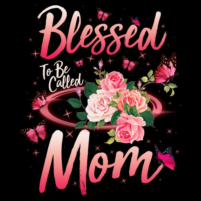 Mother's Day Blessed To Be Called Mom Butterflies And Roses Sustainable Bucket Hat