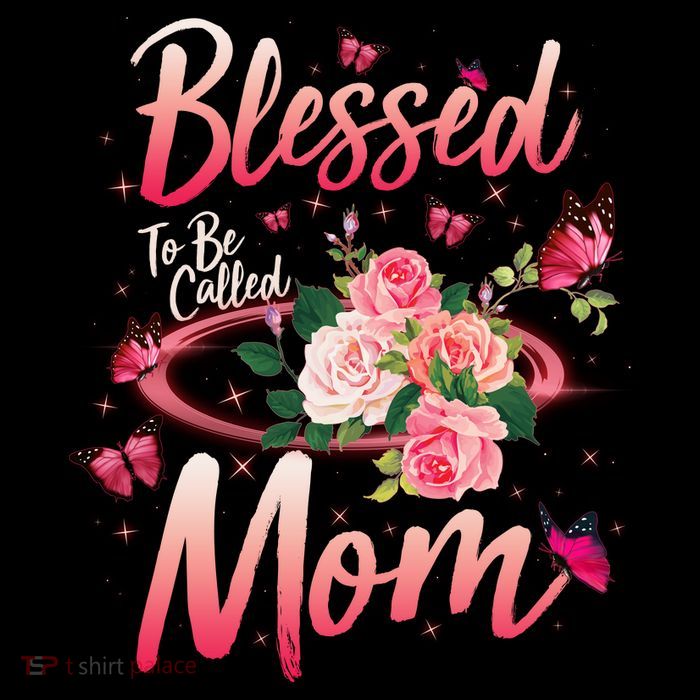 Mother's Day Blessed To Be Called Mom Butterflies And Roses 16 in Basic Backpack