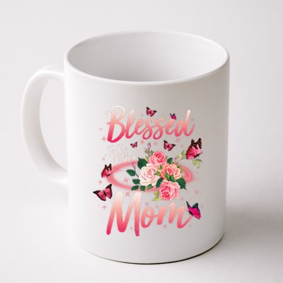 Mother's Day Blessed To Be Called Mom Butterflies And Roses Coffee Mug