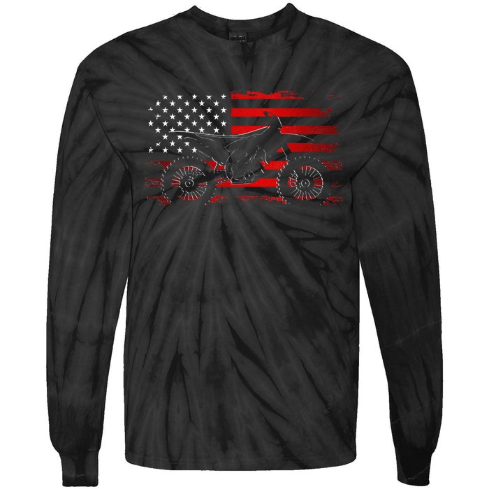 Motocross Dirt Bike Apparel Dirt Bike Motocross Tie-Dye Long Sleeve Shirt