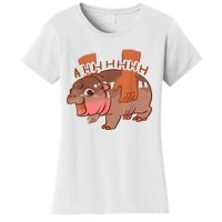 Moo Deng Bouncy Pig In Thai Women's T-Shirt