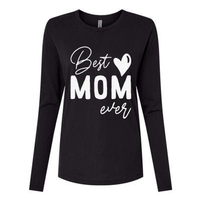 Mothers Day Best Mom Ever Gifts From Daughter Women Mom Womens Cotton Relaxed Long Sleeve T-Shirt