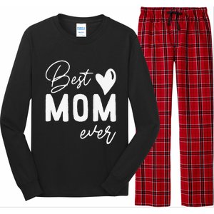 Mothers Day Best Mom Ever Gifts From Daughter Women Mom Long Sleeve Pajama Set