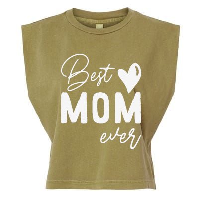 Mothers Day Best Mom Ever Gifts From Daughter Women Mom Garment-Dyed Women's Muscle Tee