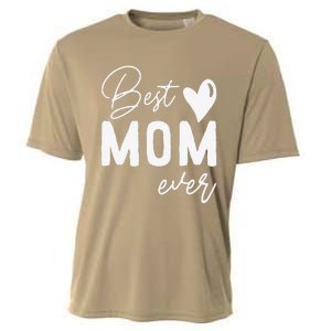 Mothers Day Best Mom Ever Gifts From Daughter Women Mom Cooling Performance Crew T-Shirt