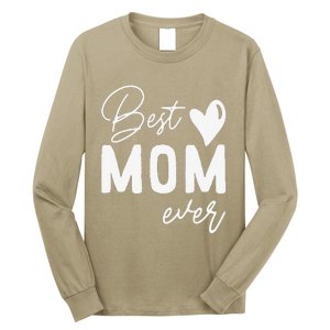 Mothers Day Best Mom Ever Gifts From Daughter Women Mom Long Sleeve Shirt