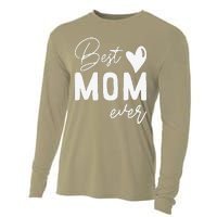 Mothers Day Best Mom Ever Gifts From Daughter Women Mom Cooling Performance Long Sleeve Crew