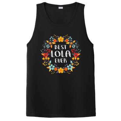 Mothers Day Best Lola Ever PosiCharge Competitor Tank