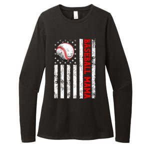 Mothers Day Baseball Mama Mothers Day Mama Gift Womens CVC Long Sleeve Shirt