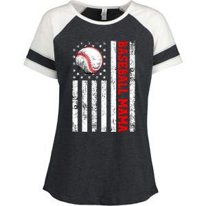 Mothers Day Baseball Mama Mothers Day Mama Gift Enza Ladies Jersey Colorblock Tee