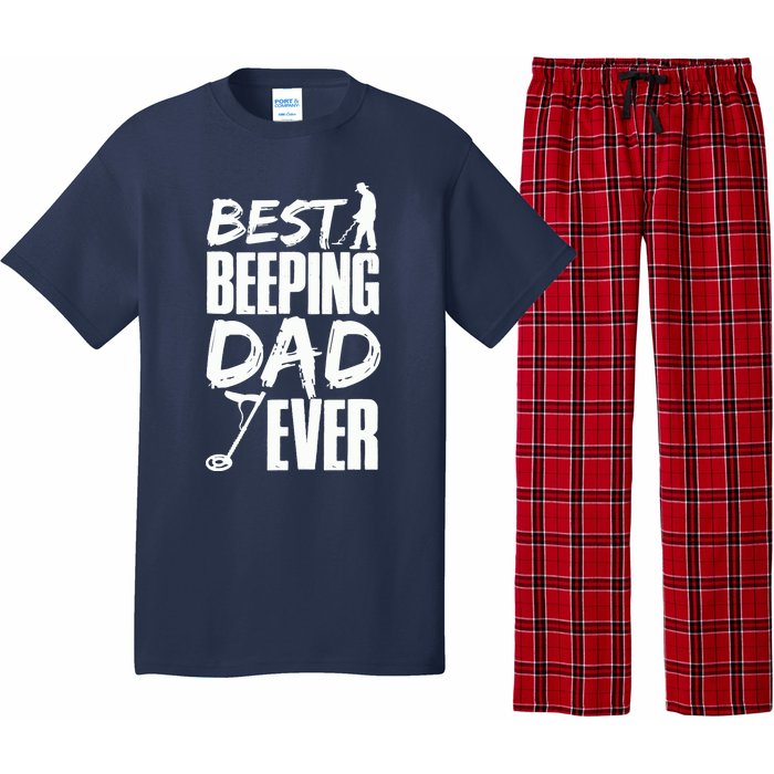 Metal Detecting Best Beeping Dad Ever Father Father's Day Pajama Set