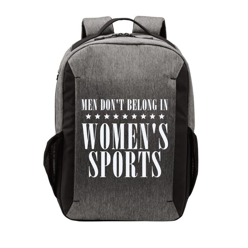 Man Dont Belong In Woman Sports Vector Backpack