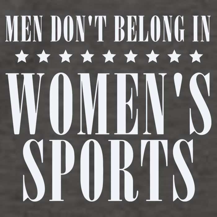 Man Dont Belong In Woman Sports Vector Backpack