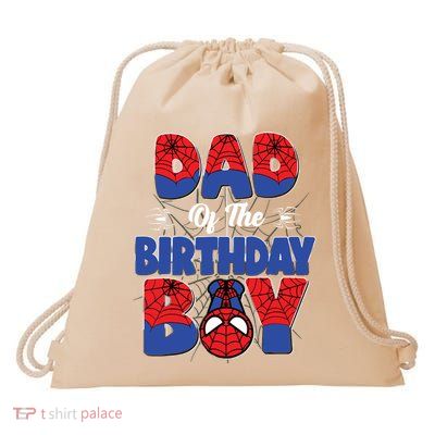 Matching Dad Birthday Boy Drawstring Bag
