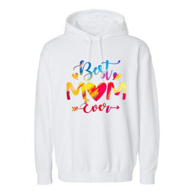 Mothers Day Best Mom Ever Gifts From Husband Son Daughter Garment-Dyed Fleece Hoodie