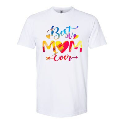 Mothers Day Best Mom Ever Gifts From Husband Son Daughter Softstyle CVC T-Shirt