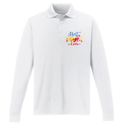 Mothers Day Best Mom Ever Gifts From Husband Son Daughter Performance Long Sleeve Polo