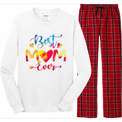 Mothers Day Best Mom Ever Gifts From Husband Son Daughter Long Sleeve Pajama Set