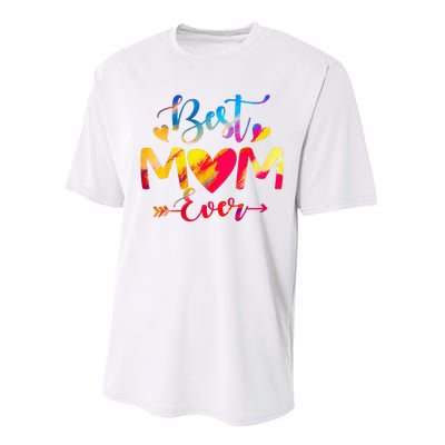 Mothers Day Best Mom Ever Gifts From Husband Son Daughter Performance Sprint T-Shirt