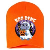 Moo Deng Baby Hippo Boo Deng Long For Halloween Moo Deng Short Acrylic Beanie