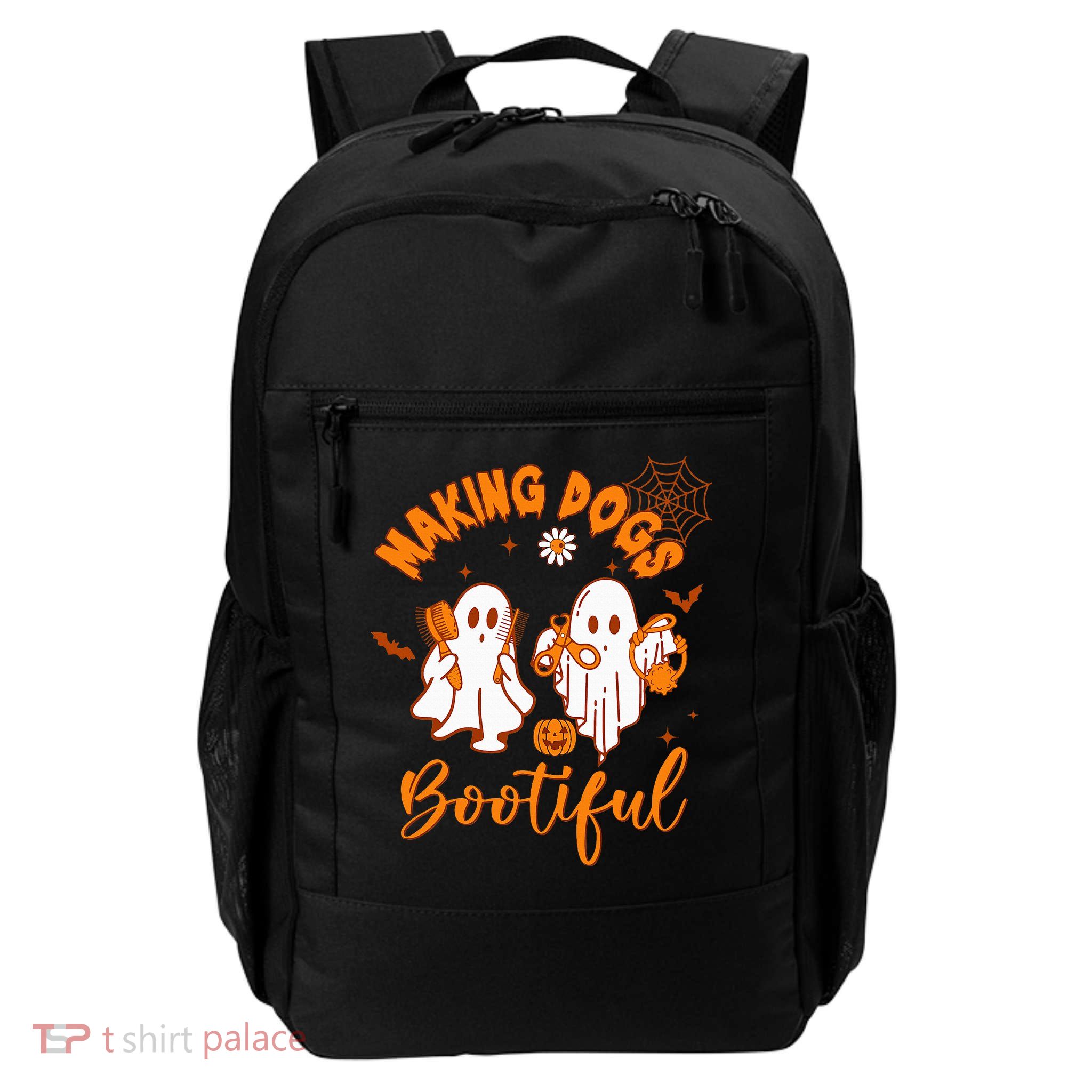 Making Dogs Bootiful Funny Halloween Dog Grooming Groomer Backpack