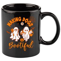 Making Dogs Bootiful Funny Halloween Dog Grooming Groomer 11oz C Handle Ceramic Mug