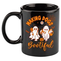 Making Dogs Bootiful Funny Halloween Dog Grooming Groomer 11oz C Handle Ceramic Mug