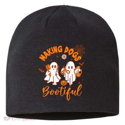 Making Dogs Bootiful Funny Halloween Dog Grooming Groomer Sustainable Beanie