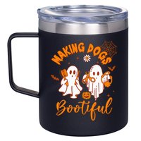 Making Dogs Bootiful Funny Halloween Dog Grooming Groomer 12oz Stainless Steel Coffee Mug