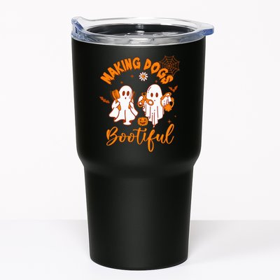Making Dogs Bootiful Funny Halloween Dog Grooming Groomer Tumbler