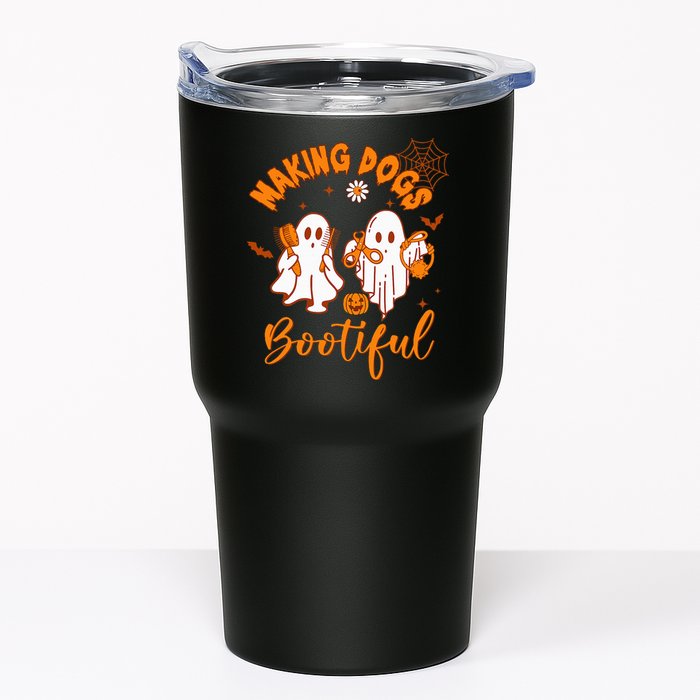 Making Dogs Bootiful Funny Halloween Dog Grooming Groomer Tumbler