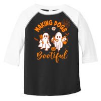 Making Dogs Bootiful Funny Halloween Dog Grooming Groomer Toddler Fine Jersey T-Shirt