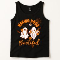 Making Dogs Bootiful Funny Halloween Dog Grooming Groomer Tank Top