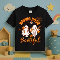 Making Dogs Bootiful Funny Halloween Dog Grooming Groomer Toddler T-Shirt