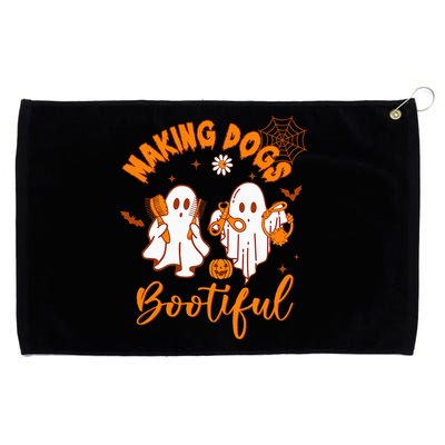 Making Dogs Bootiful Funny Halloween Dog Grooming Groomer Grommeted Golf Towel
