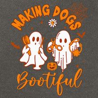 Making Dogs Bootiful Funny Halloween Dog Grooming Groomer Cotton Canvas Backpack