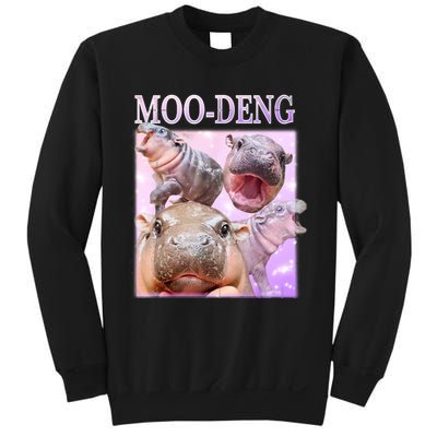 Moo Deng Baby Hippo Sweatshirt