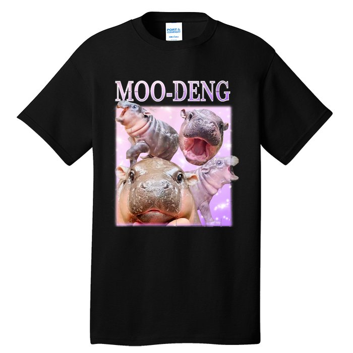 Moo Deng Baby Hippo Tall T-Shirt