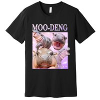 Moo Deng Baby Hippo Premium T-Shirt