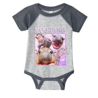 Moo Deng Baby Hippo Infant Baby Jersey Bodysuit