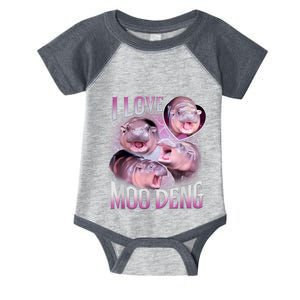 Moo Deng Baby Hippo Infant Baby Jersey Bodysuit