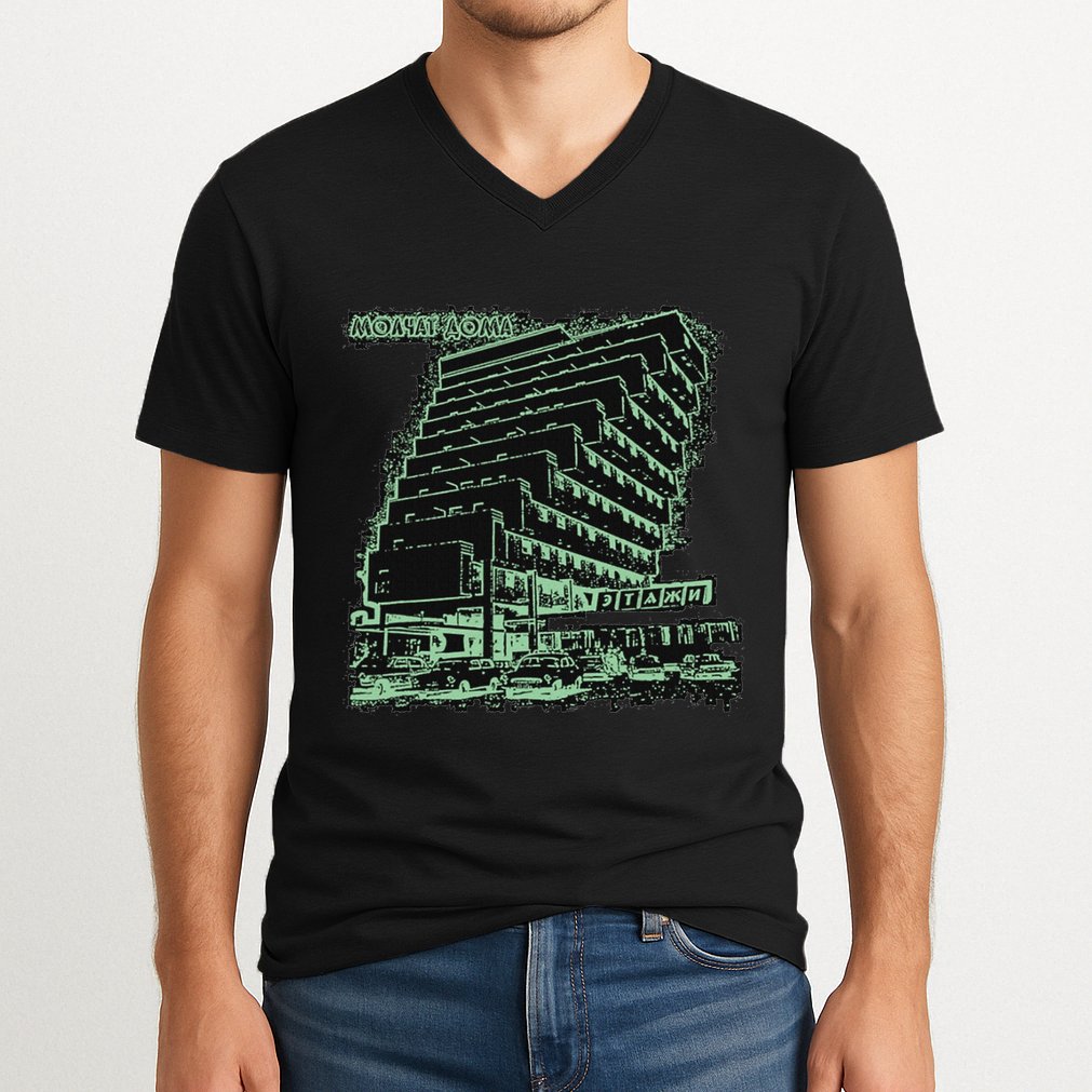Molchat Doma Band V-Neck T-Shirt