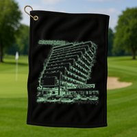 Molchat Doma Band Golf Towel