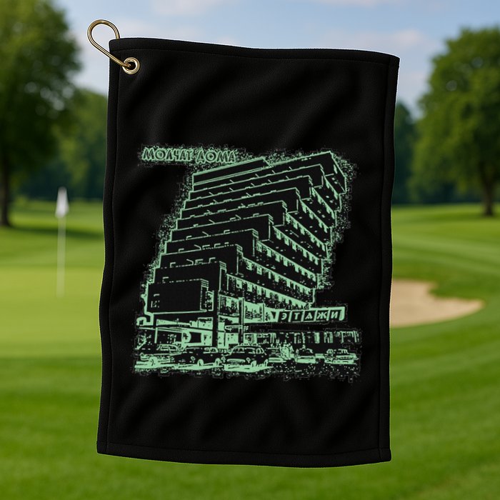 Molchat Doma Band Golf Towel