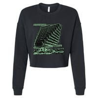 Molchat Doma Band Cropped Pullover Crew